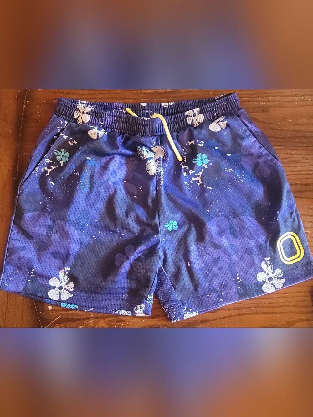 🔥 Rare Overtime SpongeBob Mesh Shorts Mens L 🔥